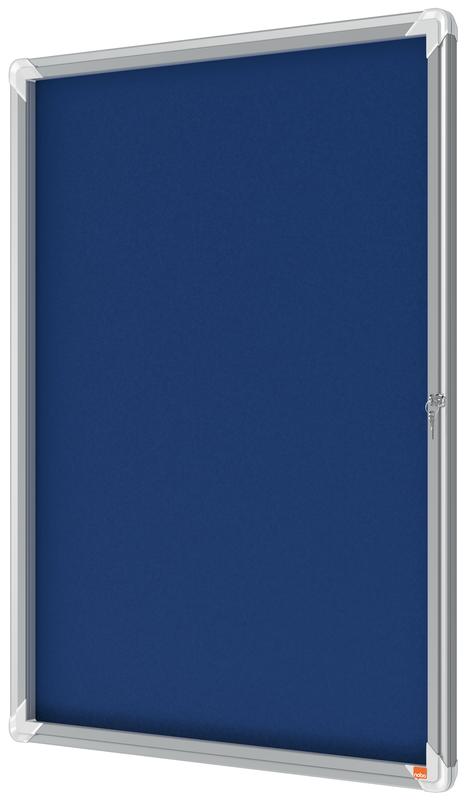 Nobo 1902556 Premium Plus Internal Glazed Case Blue Felt 9 x A4