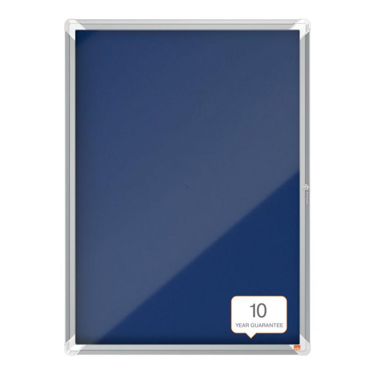 Nobo 1902556 Premium Plus Internal Glazed Case Blue Felt 9 x A4 - Image 4