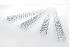 GBC 47901E 5mm White Wire Binders Pack of 100 thumbnail 1