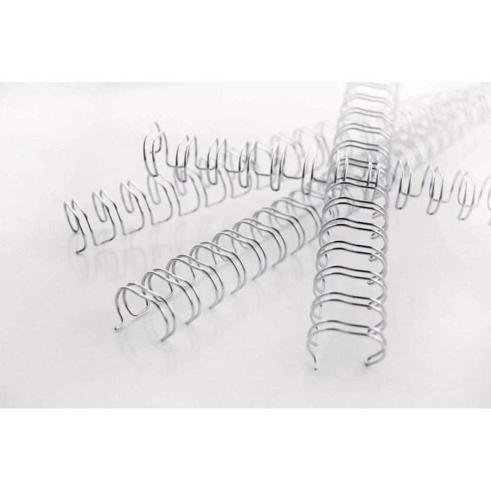 GBC RG810470 No 4 6mm White Wire Binders Pack of 100