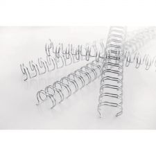 GBC RG810470 No 4 6mm White Wire Binders Pack of 100 thumbnail 1