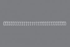 GBC RG810670 No 6 9.5mm White Wire Binders Pack of 100 thumbnail 2