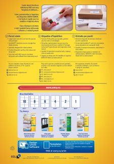 Avery J8165-100 QuickDRY Parcel Labels 100 Sheets - 8 Labels per Sheet thumbnail 4