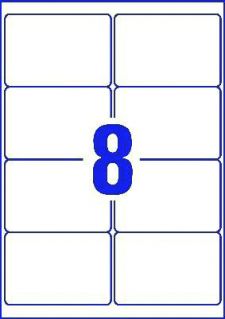 Avery L7165-500 Parcel Labels 500 sheets - 8 Labels per Sheet thumbnail 2