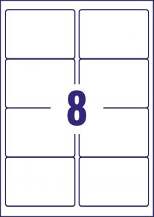 Avery L7565-25 Parcel Labels 25 sheets - 8 Labels per Sheet thumbnail 2