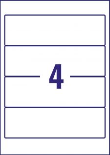 Avery J8171-25 Filing Labels 25 sheets - 4 Labels per Sheet thumbnail 2