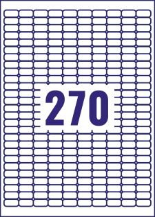 Avery J8659-25 17.8 x 10mm Mini Multipurpose Labels 25 Sheets - 270 Labels per Sheet thumbnail 2