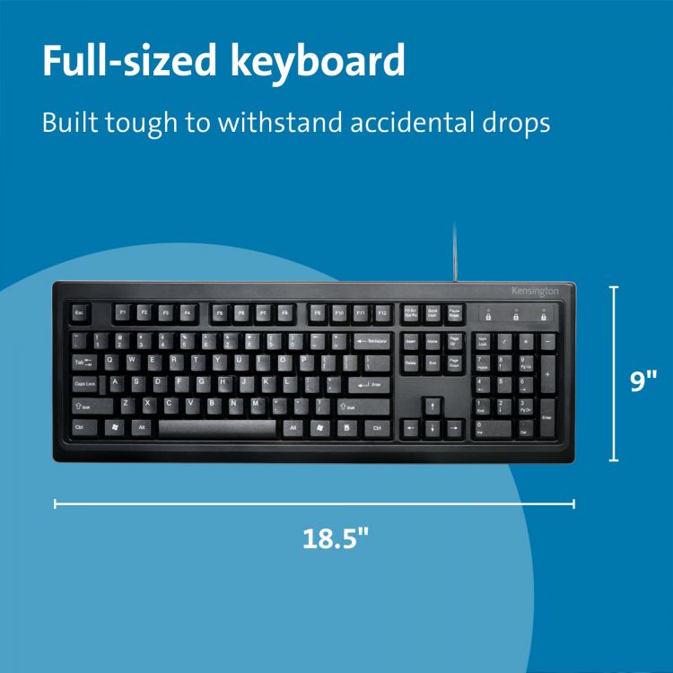 Kensington 1500109 ValuKeyboard - Wired - Image 2