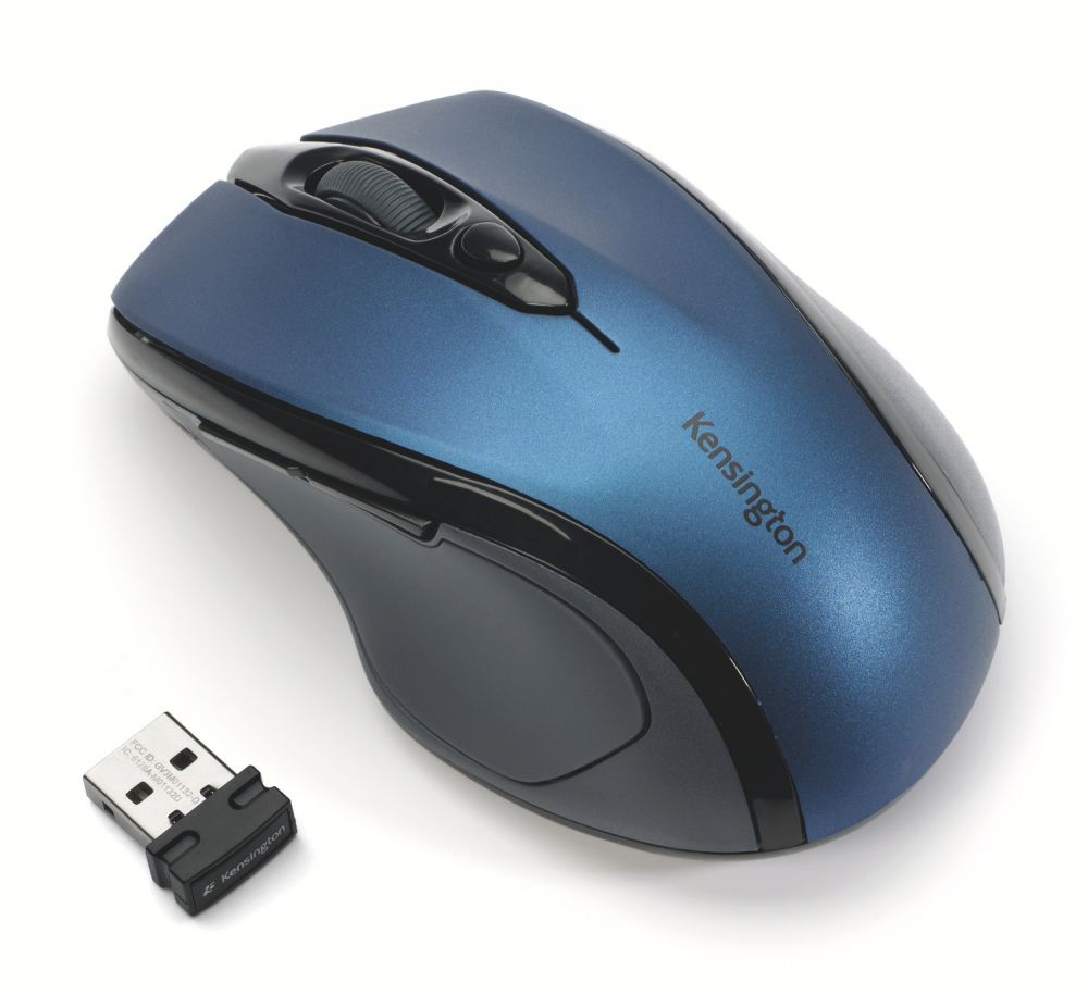 Kensington K72421WW Pro Fit Wireless Mid-Size Mouse Blue