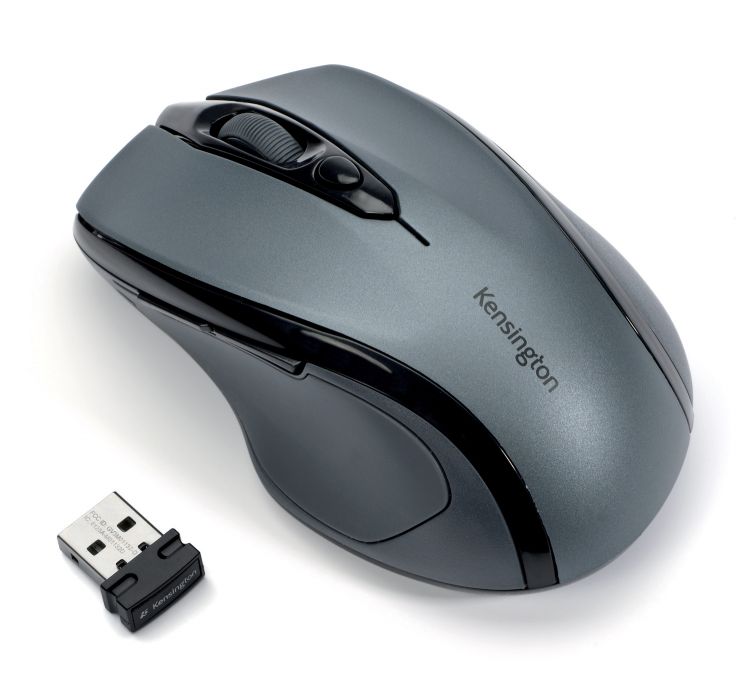 Kensington K72423WW Pro Fit Wireless Mid-Size Mouse Grey - Image 1