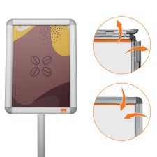 Nobo 1902383 A4 Snap Frame Display Stand thumbnail 4