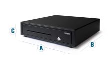 Safescan LD-4141 Low Duty Cash Drawer with 8 Coin and 4 Note Trays thumbnail 1