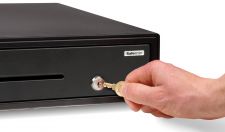 Safescan SD-4141 Standard Duty Cash Drawer with 8 Coin and 4 Note Trays thumbnail 5