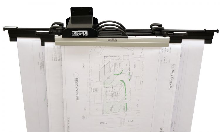 Arnos Hang-A-Plan 5 Binder Wall Rack - Image 6