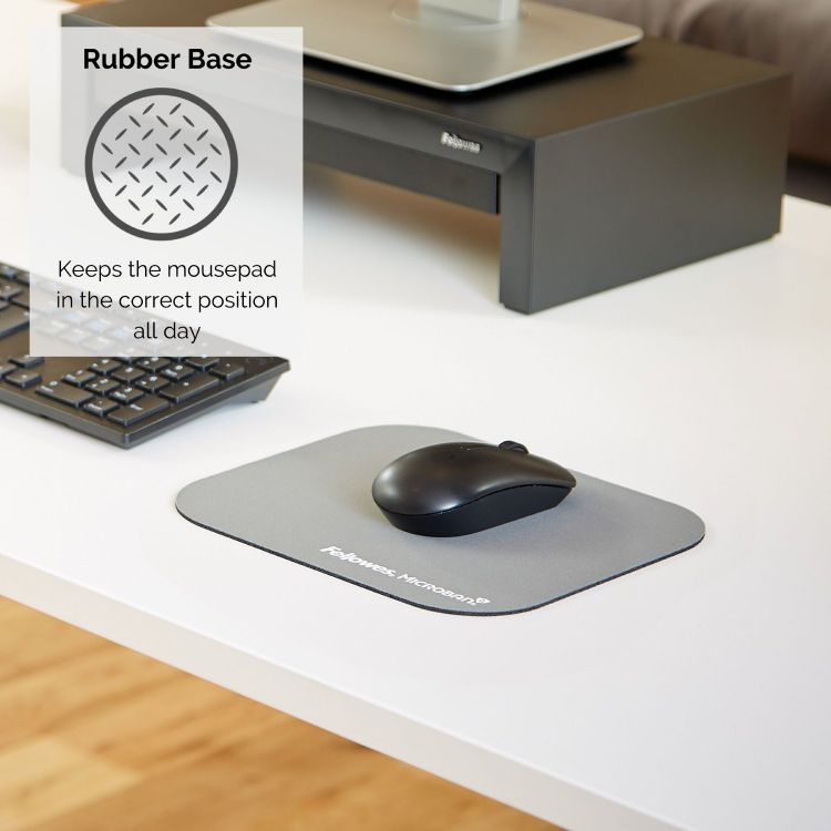 Fellowes 5934005 Microban Mousepad - Box of 6