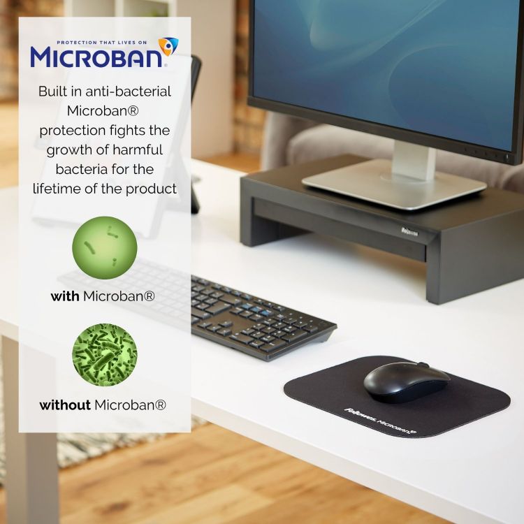 Fellowes 5933907 Microban Mousepad pack of 6