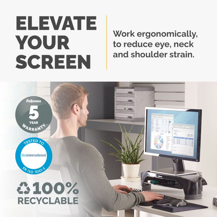 Fellowes 8020807 Office Suites Monitor Riser Plus - Image 8