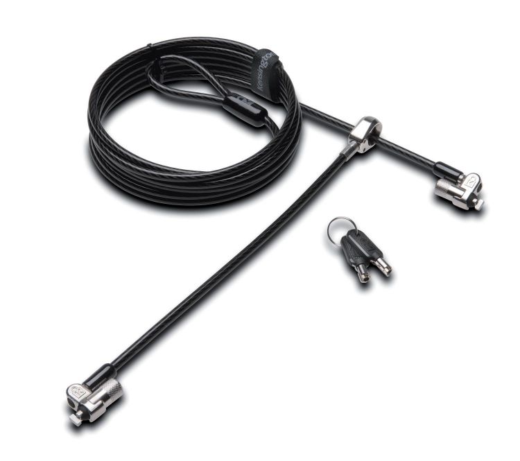 Kensington K65048WW MicroSaver 2.0 Twin Head Keyed Laptop Lock - Image 1