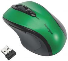 Kensington K72424WW Pro Fit Wireless Mid-Size Mouse Green thumbnail 1
