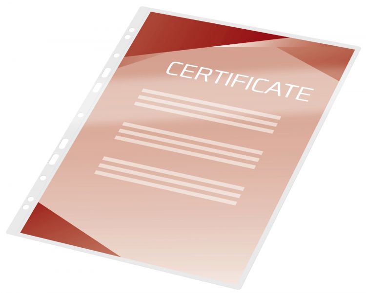 GBC 41664E A4 Organise Gloss Pouch 75 Micron 100Pk - Image 2