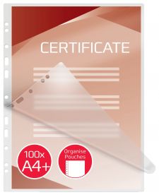 GBC 41664E A4 Organise Gloss Pouch 75 Micron 100Pk thumbnail 4