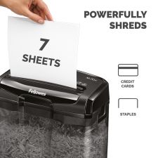 Fellowes M-7CM Cross Cut Shredder thumbnail 3