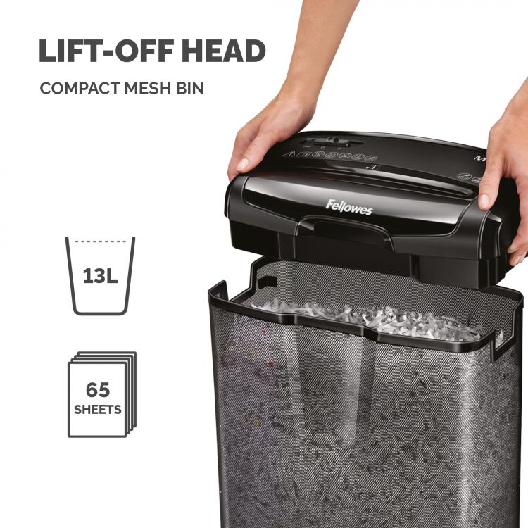 Fellowes M-7CM Cross Cut Shredder - Image 5