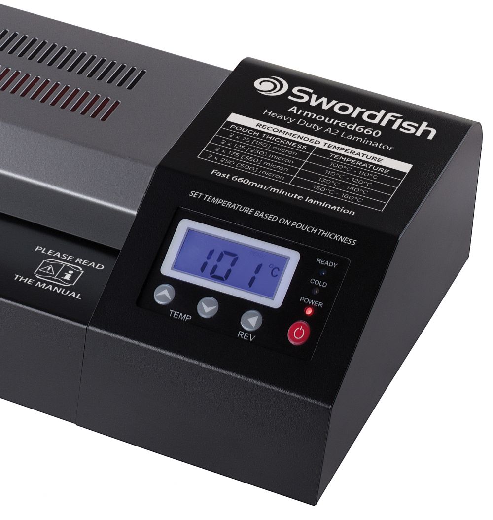 Swordfish 40351 Armoured 660 Heavy Duty A2 Laminator