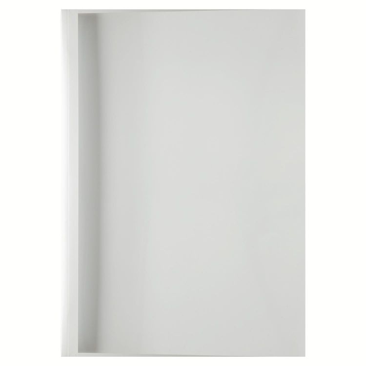 GBC IB370083 A4 Clear White Standard Thermal Binding Covers 15mm Pack of 50