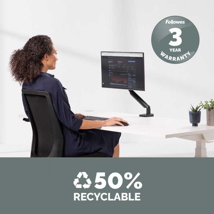 Fellowes 8043301 Platinum Series Single Monitor Arm - Image 7