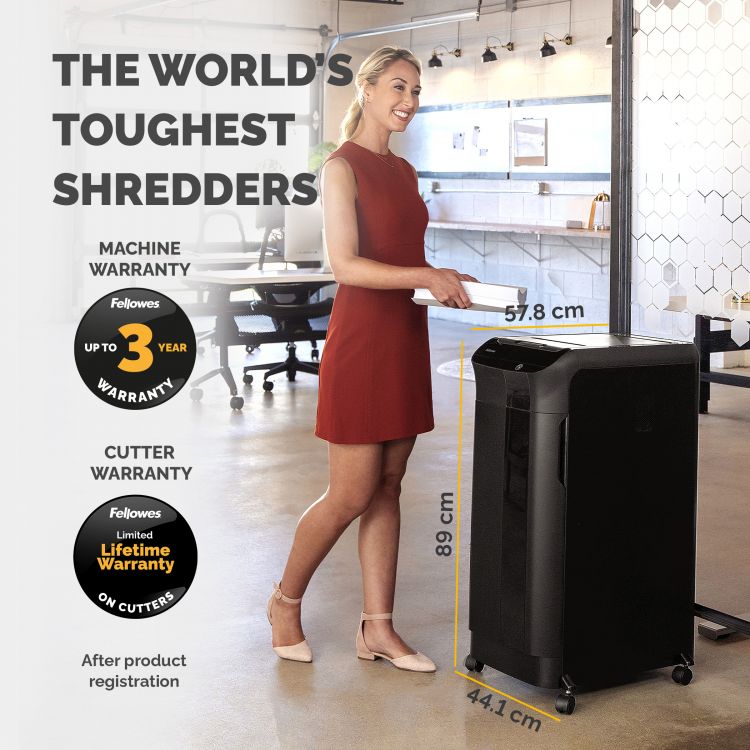 Fellowes AutoMax 550C Cross Cut Shredder - Image 11