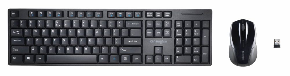 Kensington K75230UK Pro Fit Wireless Keyboard and Mouse