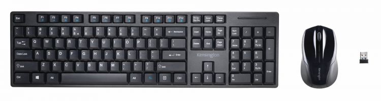 Kensington K75230UK Pro Fit Wireless Keyboard and Mouse - Image 1