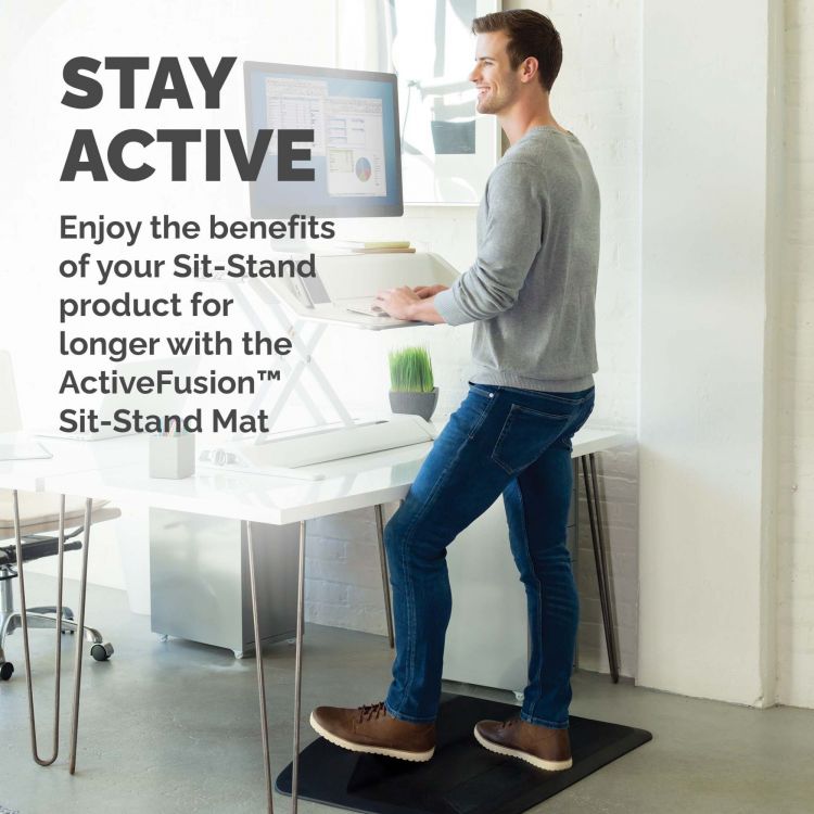 Fellowes 8707101 Active Fusion Sit Stand Mat - Image 4