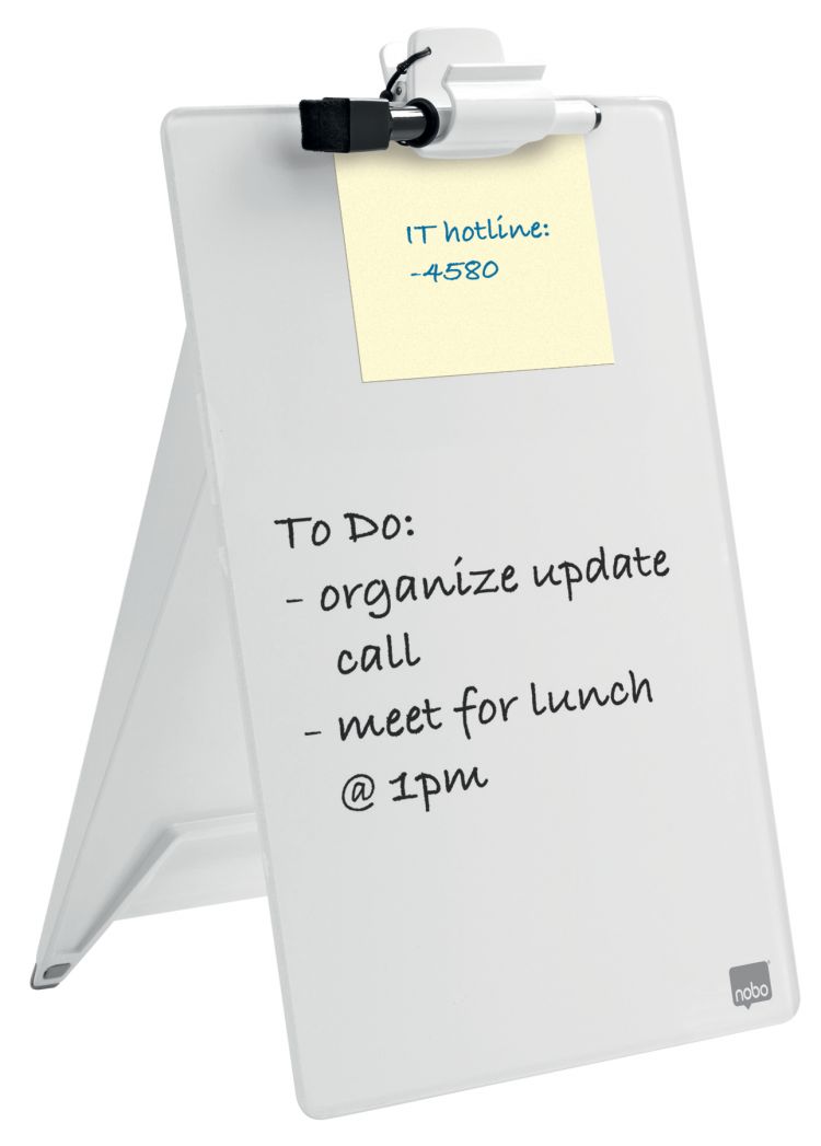 Nobo 1905173 Diamond Glass Desktop Easel - Image 2