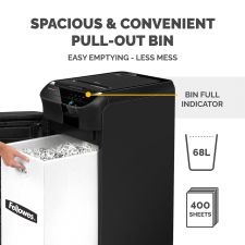 Fellowes AutoMax 350C Cross Cut Shredder thumbnail 9
