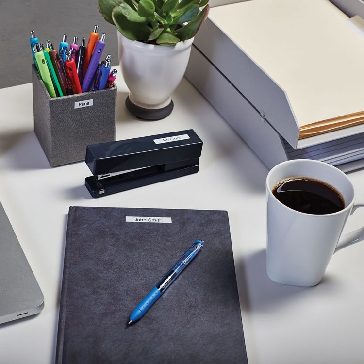 Dymo 40913 D1 9mm x 7m Black on White Tape - Image 6