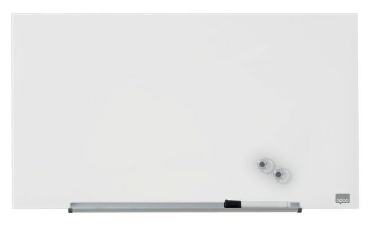Nobo 1905175 Impression Pro Glass Magnetic Whiteboard 680x380mm - Image 4