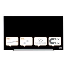 Nobo 1905179 Black Impression Pro Glass Magnetic Whiteboard 680x380mm thumbnail 3