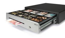 Safescan HD-4141S Heavy Duty Cash Drawer with 8 Coin and 4 Note Trays thumbnail 4