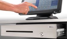 Safescan HD-4141S Heavy Duty Cash Drawer with 8 Coin and 4 Note Trays thumbnail 5
