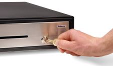 Safescan HD-4141S Heavy Duty Cash Drawer with 8 Coin and 4 Note Trays thumbnail 7