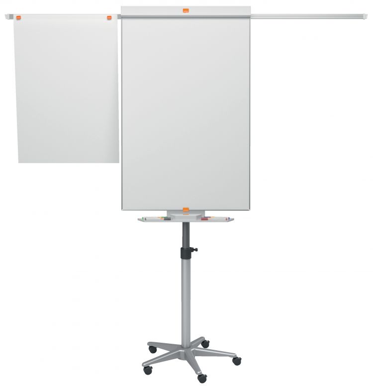 Nobo 1901920 Impression Pro Nano Clean Mobile Flipchart Easel including extendable arms - Image 2