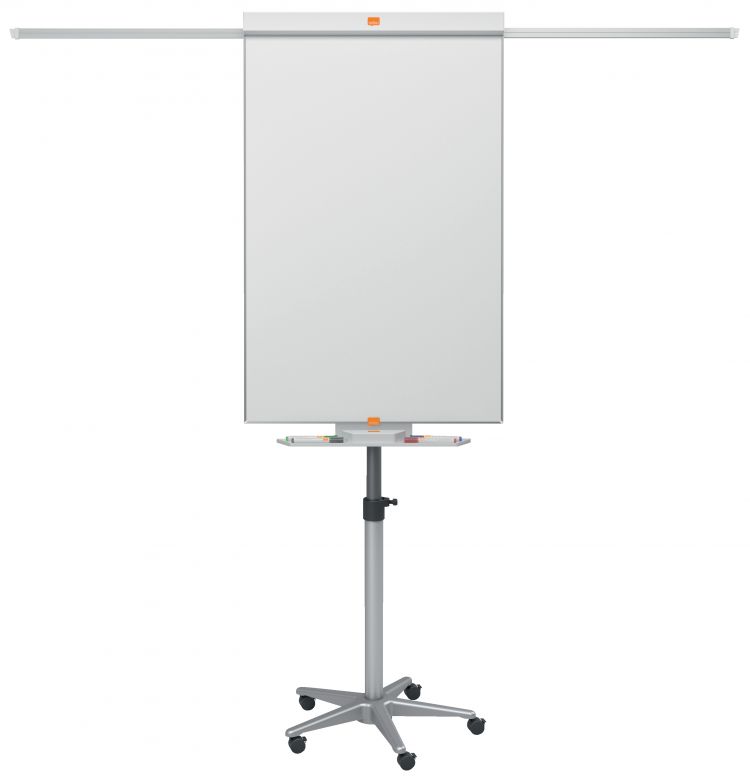 Nobo 1901920 Impression Pro Nano Clean Mobile Flipchart Easel including extendable arms