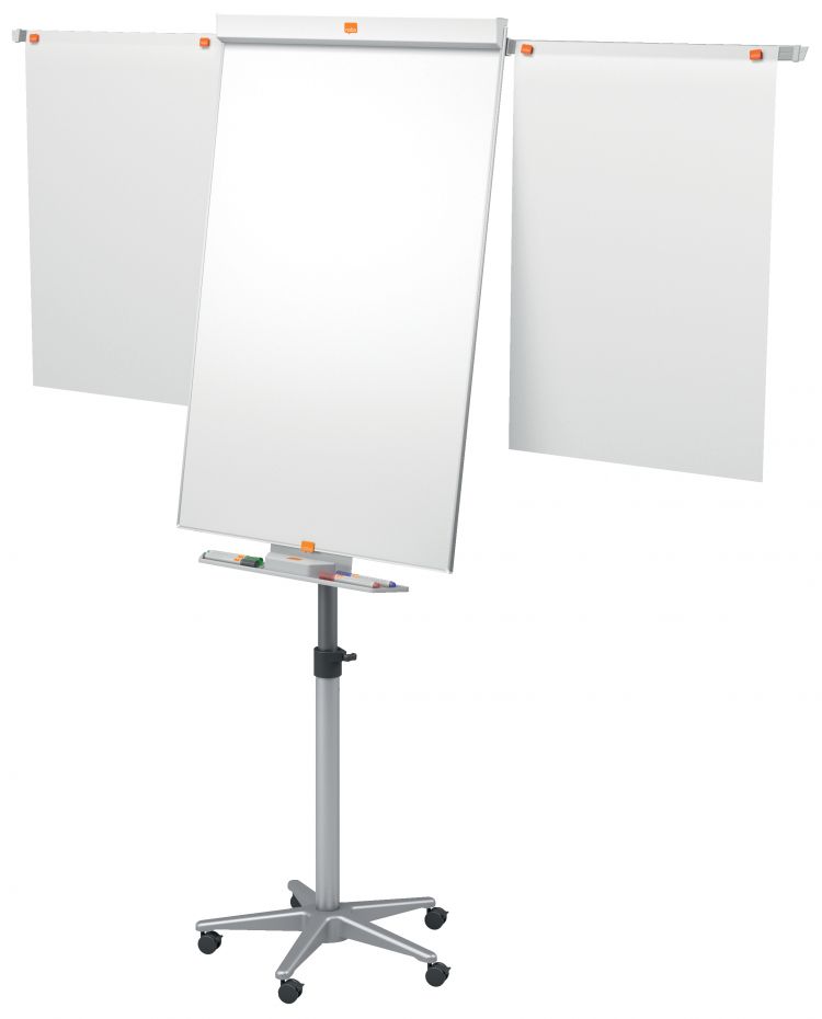 Nobo 1901920 Impression Pro Nano Clean Mobile Flipchart Easel including extendable arms - Image 3