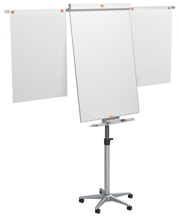 Nobo 1901920 Impression Pro Nano Clean Mobile Flipchart Easel including extendable arms - Image 4