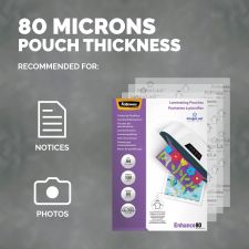 Fellowes 5306114 IL A4 80Mic Pouch 100pk thumbnail 7