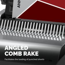 Fellowes Quasar 500 A4 Electric Comb Binder thumbnail 2