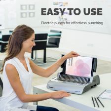 Fellowes Quasar 500 A4 Electric Comb Binder thumbnail 7