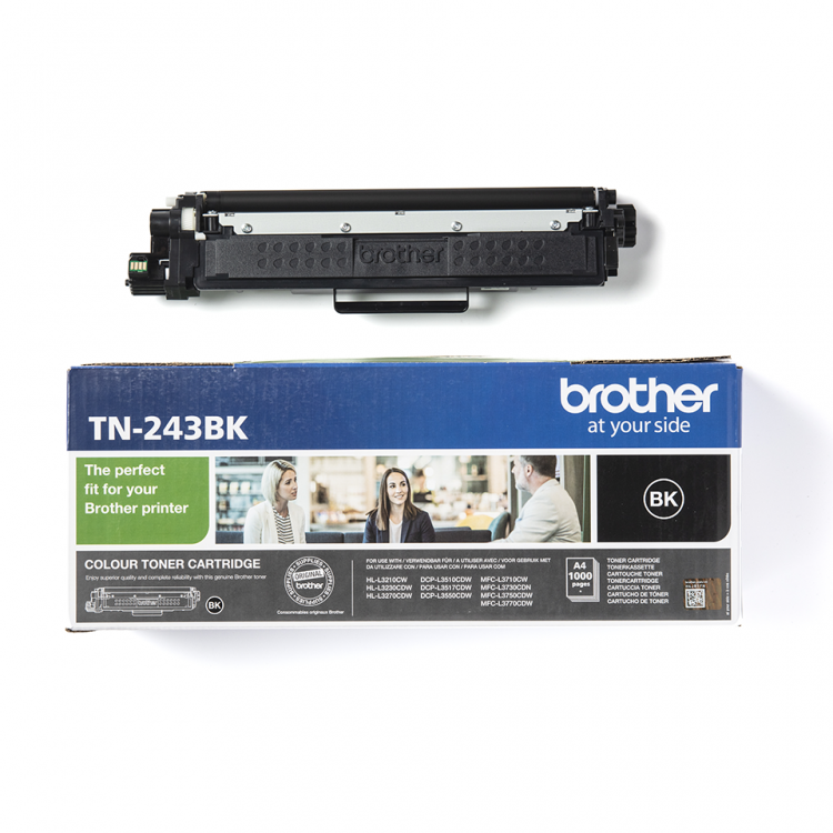 Brother TN-243BK Standard Black Toner - Image 2